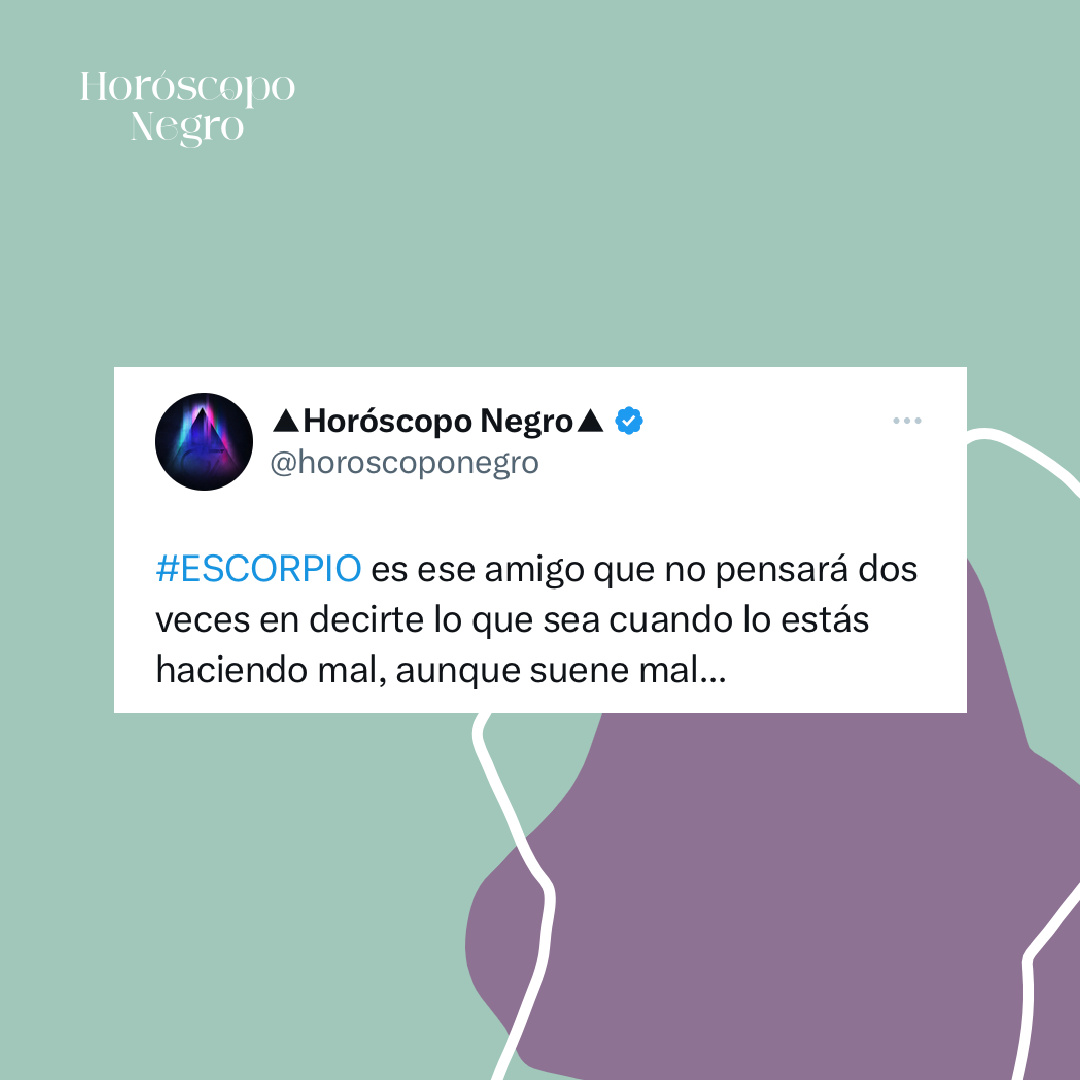 escorpio_hn's tweet photo. Síguenos en X ➡️ @ escorpio_hn ✨🔮✨ #horoscoponegro https://t.co/8YhNvrjRyz