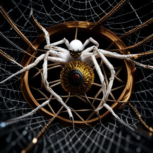 RayaMd5's tweet photo. "A huge white spider " - made with @NightCafeStudio 

https://t.co/aBE21axHSO

#aiart #nightcafe #digitalart https://t.co/cjisuEUZcH