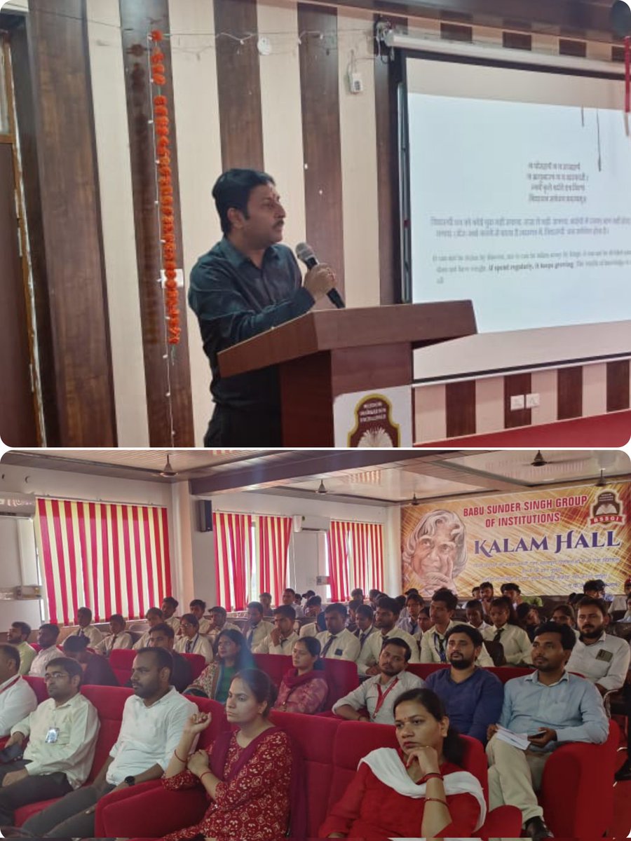 An outreach session organised for the students/faculty of Babu Sundar Singh Group of Institutions-Lucknow, wherein role of STPI in promotion of IT/ITES Ind./Startups along with schemes like #NGIS, #CoEs has been highlighted by Officer In Charge #STPILucknow. #STPIOutreach