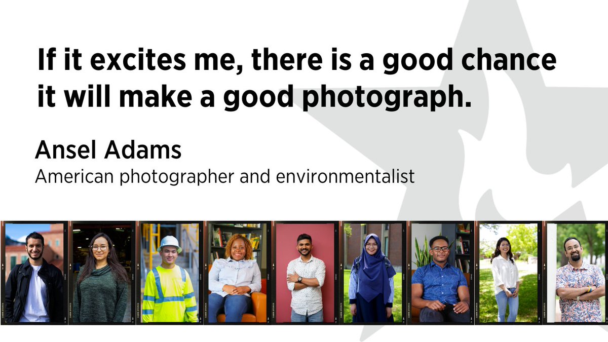 GilMattos's tweet photo. “If it excites me, there is a good chance it will make a good photograph.” – Ansel Adams, American photographer and environmentalist

📸 Did you know Saturday was World Photography Day?  Snap a pic to make those memories count!  #EducationUSA #ccbeufranca #bnc #MondayMotivation https://t.co/X8q0onnuit