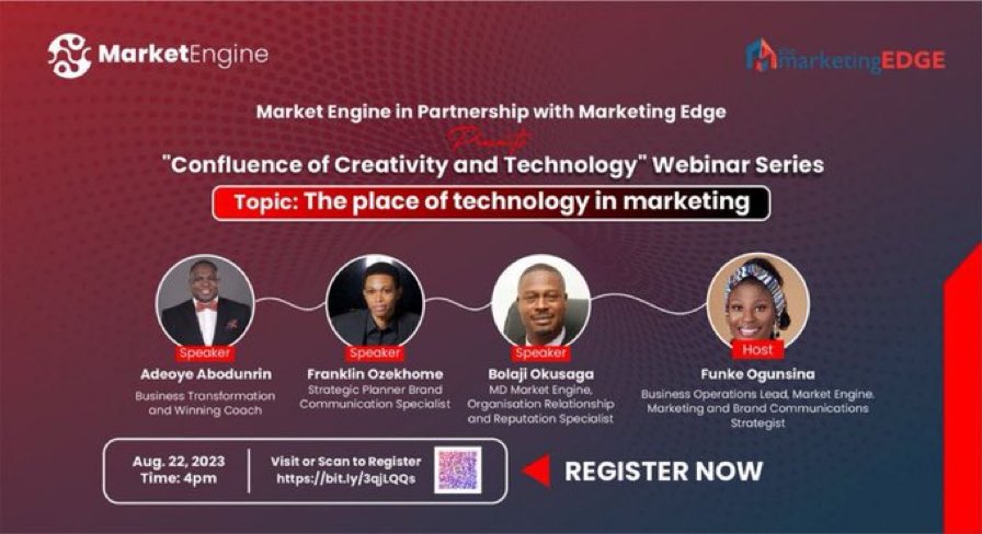 njamasi_'s tweet photo. Stop bothering with traditional advertising when the consumer is on the digital platform.
Visit https://t.co/NTevVbm9gl to join the conversation tomorrow. #MarketEngine
cc: @MarketEngine https://t.co/4RECx6ZWyv