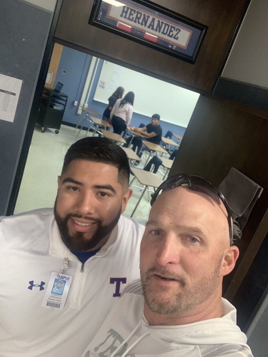 CoachStew_TTR's tweet photo. Day 1 of 2023. Checking in on new coaches. These guys are going to absolutely crush this profession. Glad they are Wildcats. Welcome Coach Davion Curtis and Coach Gilberto Hernandez! https://t.co/gcDsXs7HWd