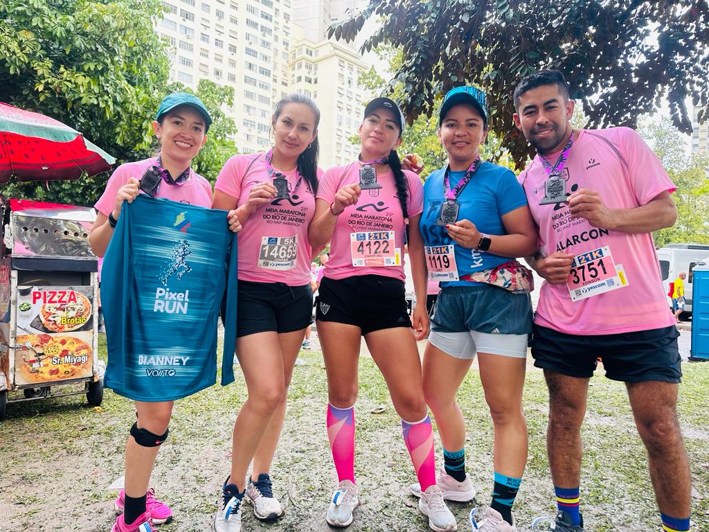 Quiero agradecer a los funcionarios del Cuerpo de Custodia que representaron a nuestro <a href="/INPEC_Colombia/">INPEC Colombia</a> y a los Grupos Especiales (CRI - CORES), en la 25va🏃‍♀️🏃‍♂️Media Maratón Internacional #RiodeJaneiro, en las distancias 5k y 21k. 
💪¡El esfuerzo y la disciplina siempre dan frutos!