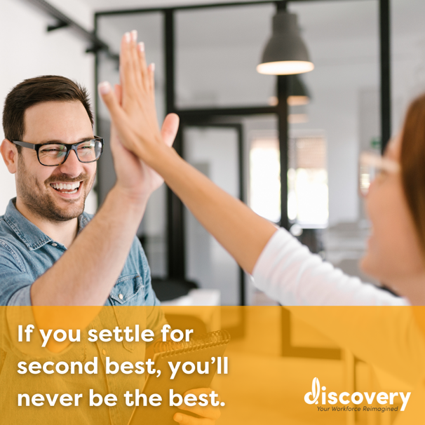 DiscoveryADR's tweet photo. In the pursuit of greatness, settling for second best won't cut it. Your workforce has the power to be the absolute best, and it's time to harness that potential! 

Visit https://t.co/sO4dPNhKpu for more details!

#BeTheBest #Recruitment #Training #TalentManagement https://t.co/qSg9KOtYHX