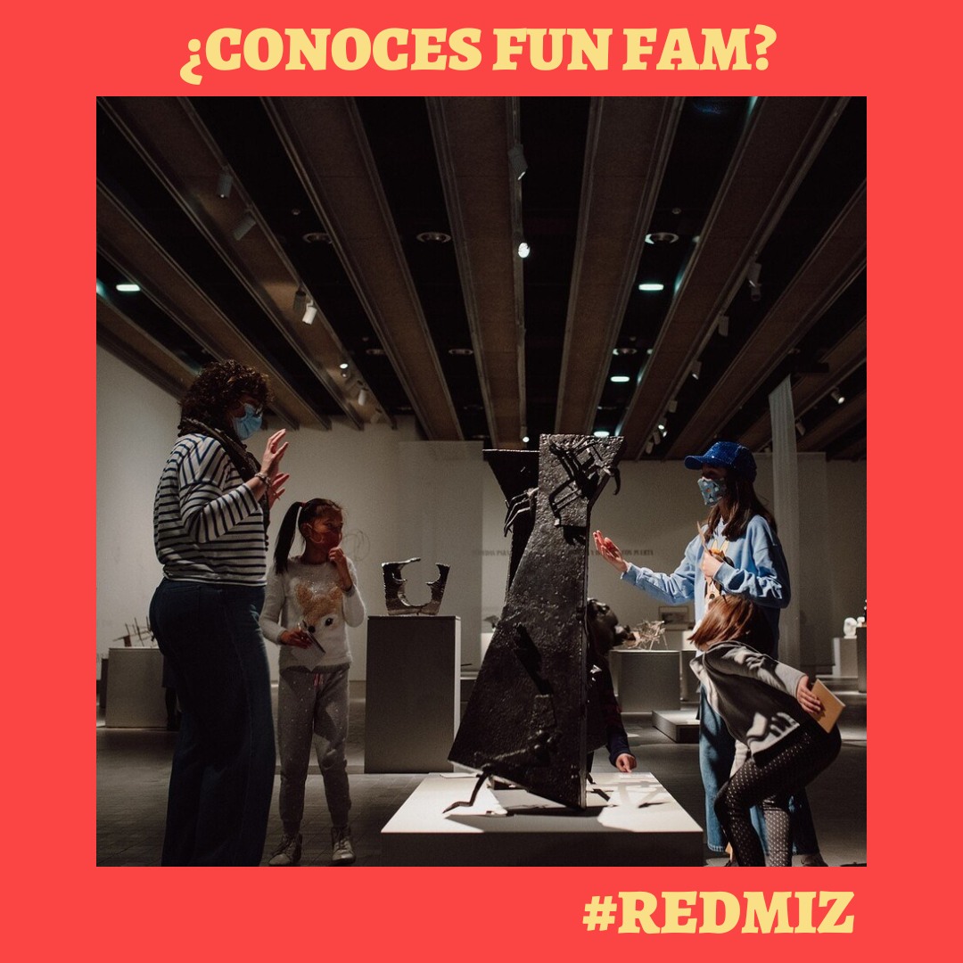 madeinzaragoza's tweet photo. #REDMIZ ⚡
No existe una única manera de acercarse al arte y en #FunFam se hace desde la experimentación con la que transformamos la ciudad y sus espacios culturales en lugares para ir en familia, asombrosos y memorables. ✨🙌 https://t.co/cCy8o1riho