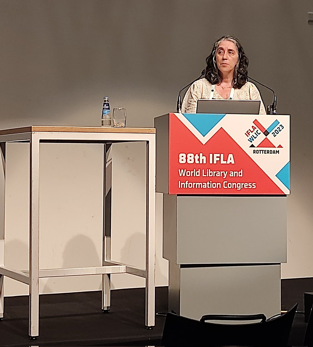 IFLASubj's tweet photo. We just started our Open Session titled Identifiers for Identities: Rectifying the (Mis)Representation of Demographic Groups at @iflawlic @IFLASubj https://t.co/N9IXZf3vt5