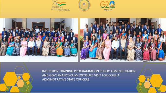 iipa9's tweet photo. Induction Training Programme on Public Administration and Governance cum Exposure Visit for Odisha Administrative State Officers organised at IIPA. @DoPTGoI @SecyChief @CMO_Odisha https://t.co/fC16szYSVD