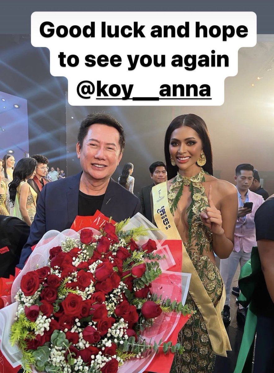 LyvaGi1's tweet photo. Thank you 🙏 boss for love her 🥰 @NawatTv 
#koyanna 
#missgrandcambodai https://t.co/99ADulX7nD