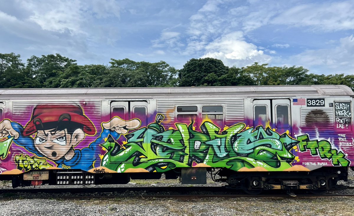 Derailed your train of thought.. #graffiti