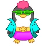 o__oru's tweet photo. ファンキーペンギンが出現!
超可愛いペンギンをもっと引っ越しさせよう！ https://t.co/UwM0hHjREa