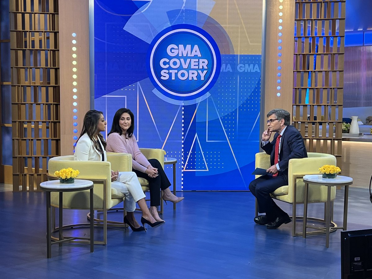 Thank you @GStephanopoulos for having me & @NedaSharghi on @GMA to talk about our loved ones who have been wrongfully detained since 2018. #BringThemHome #FreeMorad