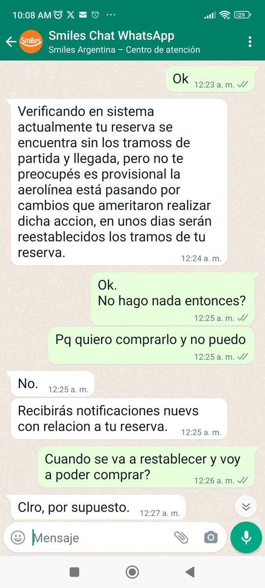 Aleactually's tweet image. Hola @chicodlasmillas .El VF de air france desapareció de mi cuenta...y @SmilesOficialAR me responde así.
Es correcto?
