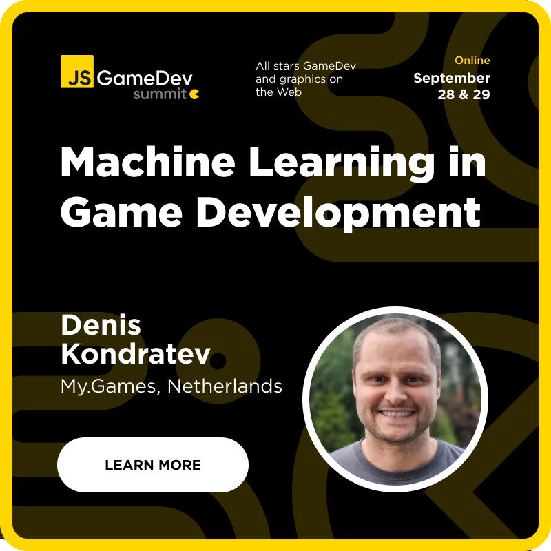 JS GameDev Summit 🗓 September 28 & 29 tweet media