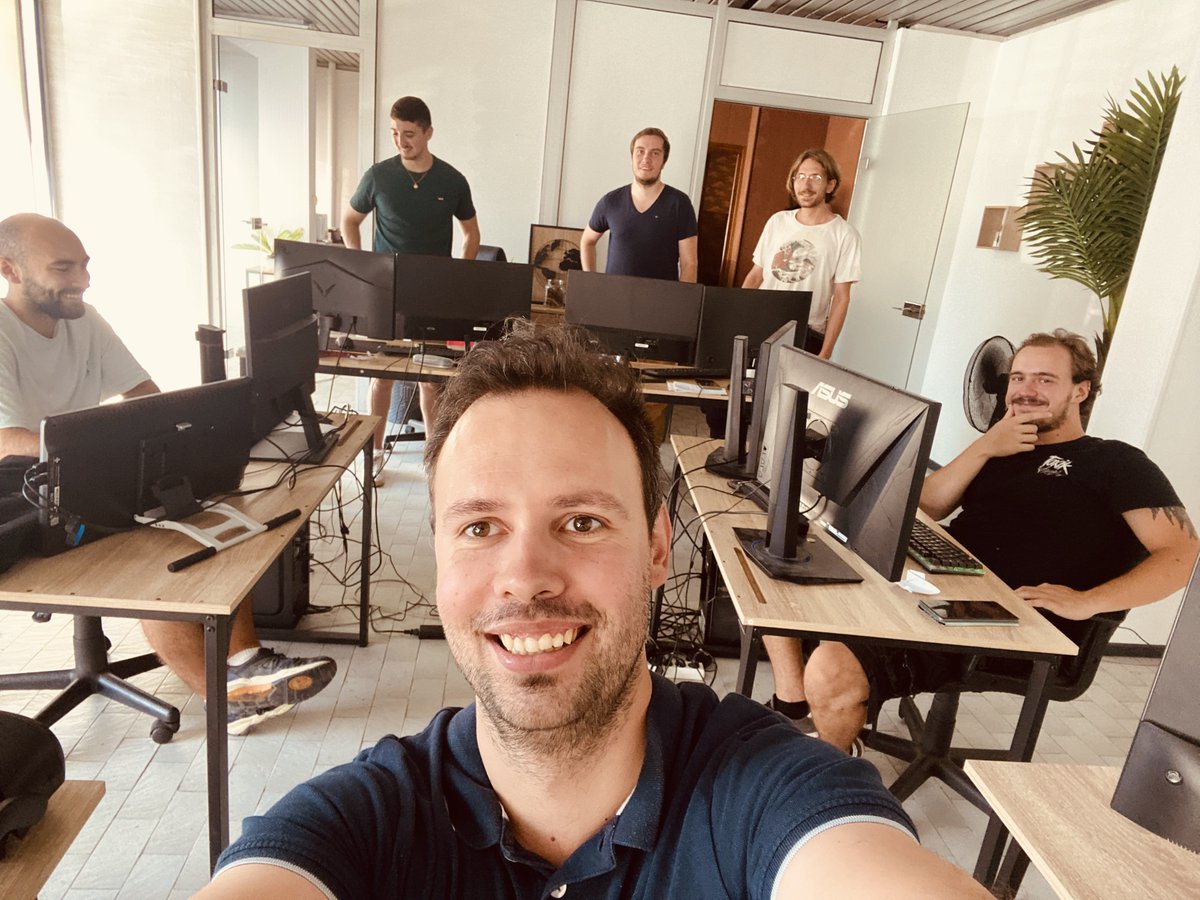 Greetings from our studio in the south of France