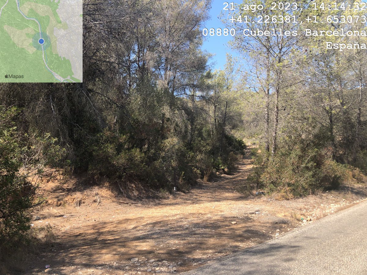 Framaurus's tweet photo. #cubelles #ajcubelles colinda con zona forestal con accesos restringidos, por nivel 3 por riesgo de incendio, pero mantiene los accesos abiertos. esto es lo mucho que importa a #ajcubelles el medio ambiente. #agentsruralscat #noticiesCB #eixdiari  #accioclimatica #agricultura_cat https://t.co/TGJ7TQaUVd
