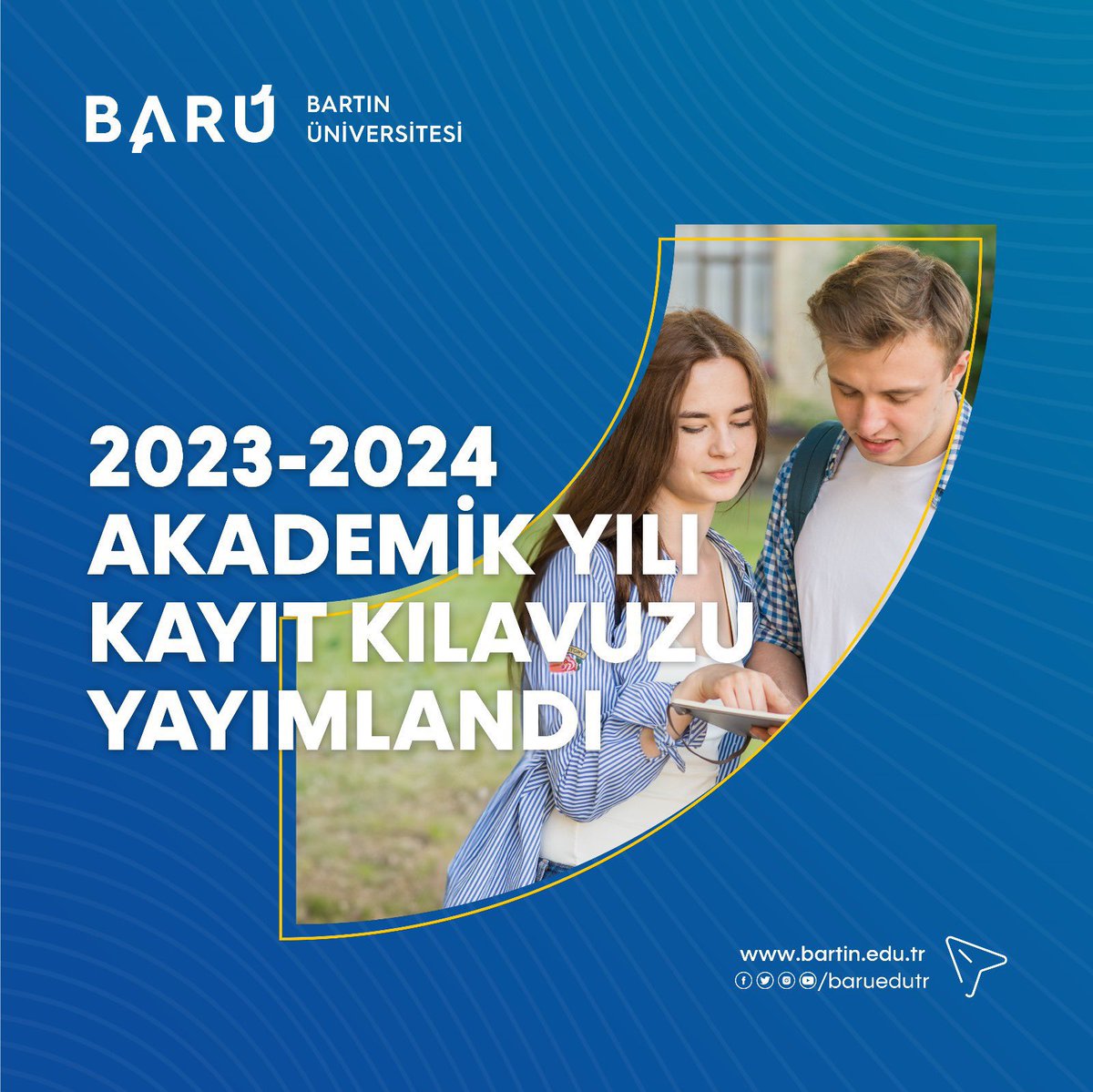 Üniversitemiz 2023-2024 Akademik Yılı Kayıt Kılavuzu Yayınlanmıştır 📣 oidb.bartin.edu.tr/duyurular/bart…