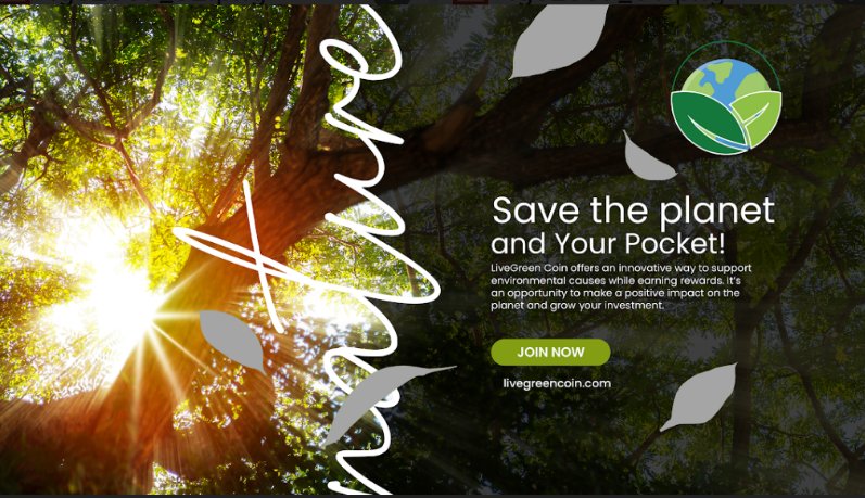❓What if saving the world not only made you feel good, but also rewarded you financially? 📈

❓What if there was no permanent cost for contributing to good causes? 💚

❗We think we've found a way with LGC! 🔥

🌐livegreencoin.com