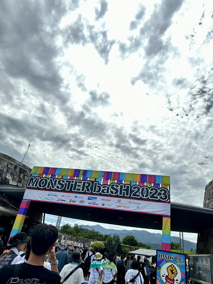 3006_y's tweet photo. 初参戦!!
最高に楽しい時間だった
 #MONSTERbaSH2023 https://t.co/8Q1aSwJiZ8
