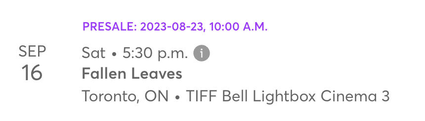 allisonlaux's tweet photo. @VisaCA Ticketmaster's site is saying August 23rd (rather than today) at 10 am??? https://t.co/HJ1inNShT3