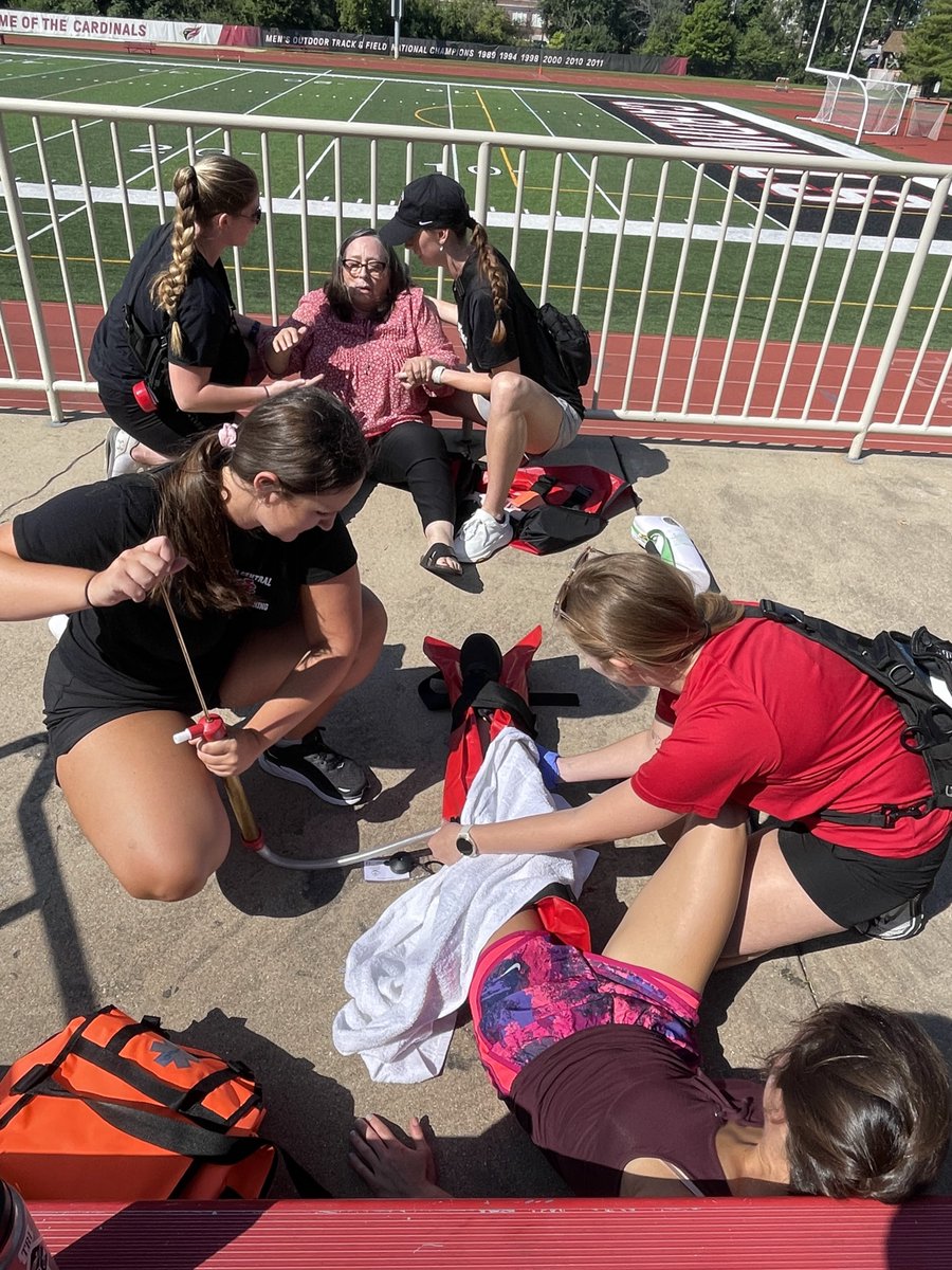 NC_ATP's tweet photo. Our students engaged in acute care simulations to prepare them for their fall clinical experiences. Thank you to our standardized patients for all their work!
🏥🚑 
#acutecare #simulation #athletictraining #athletictrainingstudent #gradschool https://t.co/5UN7Pikufs