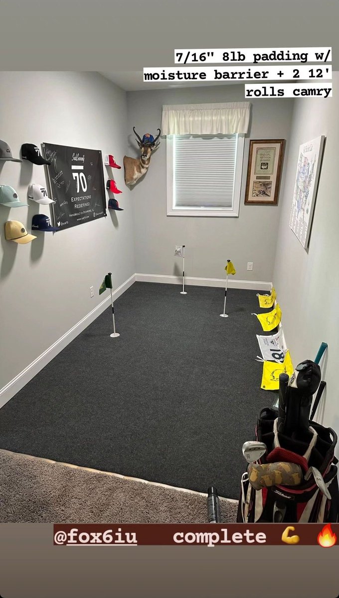 Our customers are obsessed with our putting g green solutions.  

Get a head start on your winter build today! Using code camrygolf10 for 10% off all orders over $100.

#puttinggreen #golf #PGATour #livtour