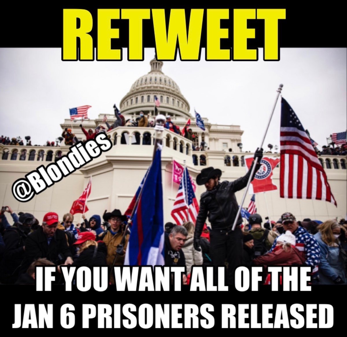 Release the JAN 6 Prisoners‼️