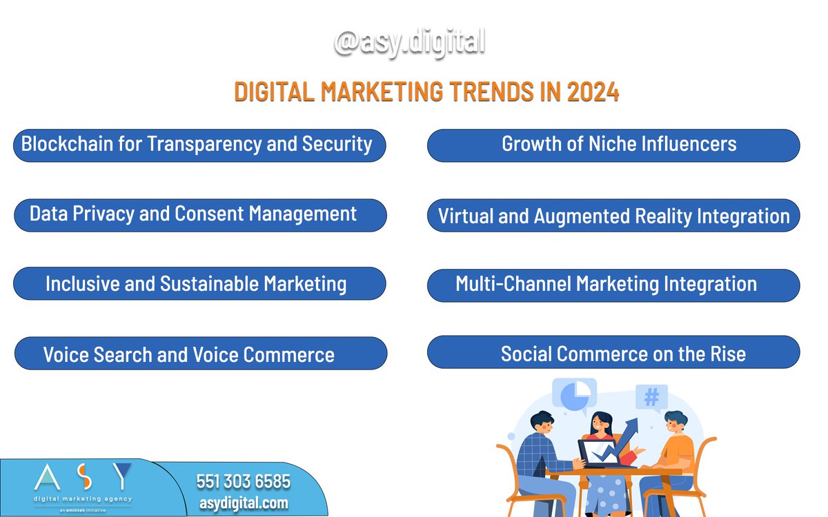 AsyDigital's tweet photo. The landscape of digital marketing in 2024 unfurls with the promise of cutting-edge technologies, a canvas painted with hyper-personalization, and a symphony of consumer insights.
📱5513036585
💻 https://t.co/YUFOmNkdlQ
#asydigital #DigitalMarketing  #SEO #PPC #EmailMarketing https://t.co/51C9B8wDxF