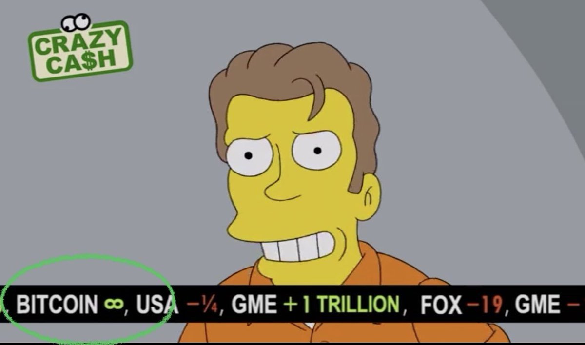 The Simpsons understand #Bitcoin Infinity Day.