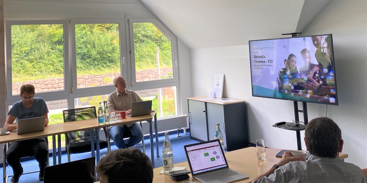 Horus University partnership stands for close cooperation with state-of-the-art research &amp; education facilities. In times of artificial intelligence, we're working together to raise the functionality of our tool to a new level. Many Thanks to AIFB &amp; <a href="/FZI_official/">FZI</a> for the workshop