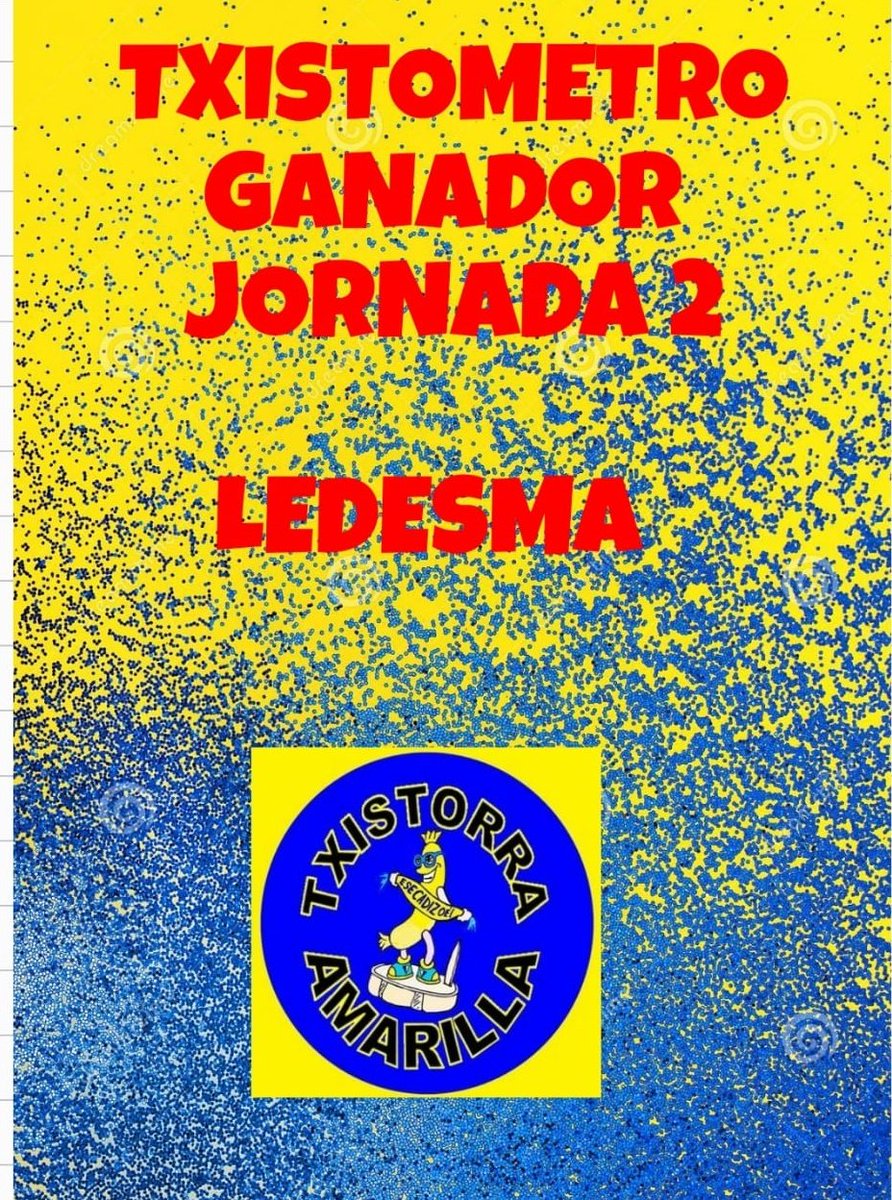 Ya tenemos ganador del TXISTOMETRO de la jornada 2. Enhorabuena <a href="/conanledesma1/">Jeremías Ledesma</a>