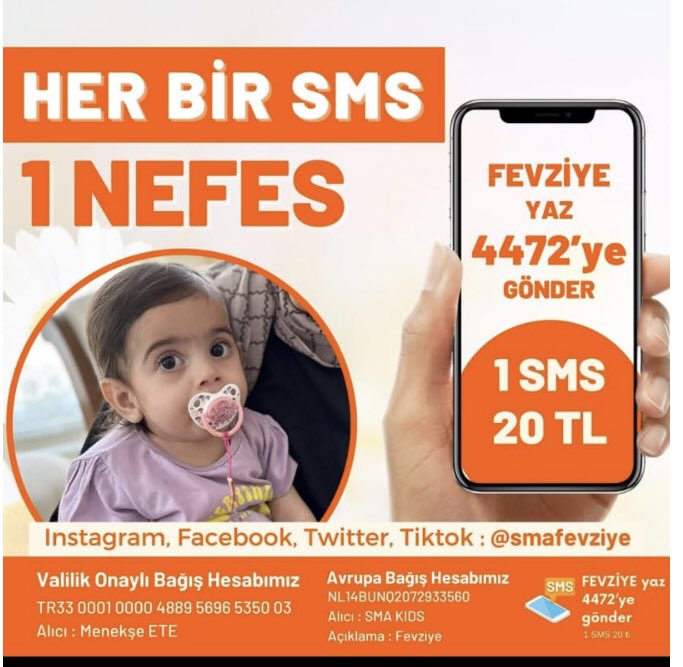 Tüm taraftarlardan SMA hastası bebeğimiz için destek bekliyoruz 
FEVZİYE yaz 4472 ye gönder
#99öncesiHaklarNerede 
#FenerinMaçıVar 
#FevziyeyeSesOl