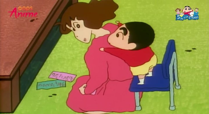 ตอนนี้ใจฟูมาก ชินจังเอาค่าขนมไปซื้อดอกไม้วันแม่ให้มิซาเอะ แต่เงินไม่พอ ก็เลยกลับมาวาดตั๋วนวดไหล่ให้แทน เมื่อไหร่ที่มิซาเอะเหมื่อยอหรืออยากให้นวด แค่ใช้ตั๋วนี้ชินจังก็จะมานวดๆๆไหล่ให้ อ้วนมันน่ารักมาก อยากหอมหัว 🥹🩷🤏🏻