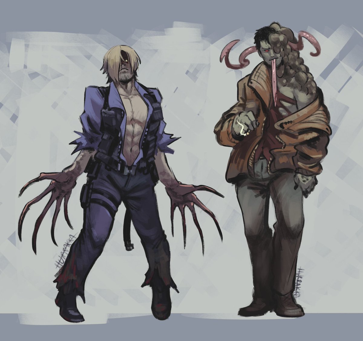 hurrakka's tweet photo. L4d au teehee~ #left4dead #ResidentEvil https://t.co/hnioIqPSr6