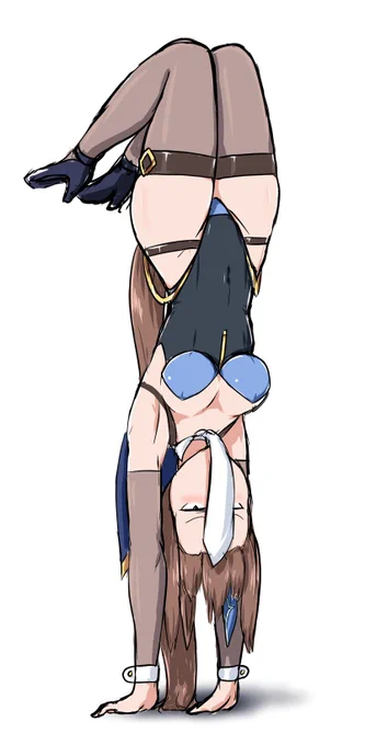 まともなバニー絵は逆立ちしても間に合わないので逆バニーアヤベさん置いときます#バニーの日 