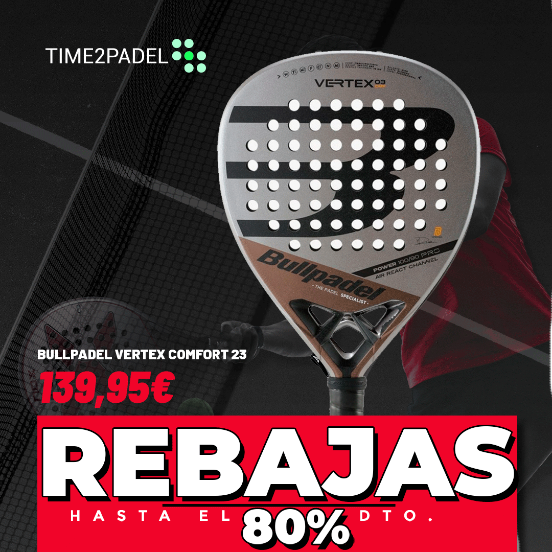 Time2Padel's tweet image. ¡Descubre el confort definitivo con la Bullpadel Vertex Comfort en Time2Padel! 🎾💆♂️ Potencia y comodidad se unen en cada movimiento. No esperes más para elevar tu juego. ¡Explora la excelencia en la pista! 🏆🔝
bit.ly/3sjW2sU
 #Padel #Time2Padel