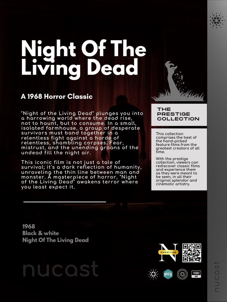 Nucast.io (@nucastio) on Twitter photo "Where there is no imagination, there is no horror!"
#Giveaway ๐ฌ
For a chance to win a copy of Night of the Living Dead, which can be streamed using Nucast
๐ฟLike, Re-Post, Tag 1 Friend
๐ฝ๏ธFollow <a href="/NucastIO/">Nucast.io</a>
๐งโโ๏ธComment the scariest movie you've seen!
Winner in 48๐ฉธ "Where there is no imagination, there is no horror!"
#Giveaway ๐ฌ
For a chance to win a copy of Night of the Living Dead, which can be streamed using Nucast
๐ฟLike, Re-Post, Tag 1 Friend
๐ฝ๏ธFollow <a href="/NucastIO/">Nucast.io</a>
๐งโโ๏ธComment the scariest movie you've seen!
Winner in 48๐ฉธ