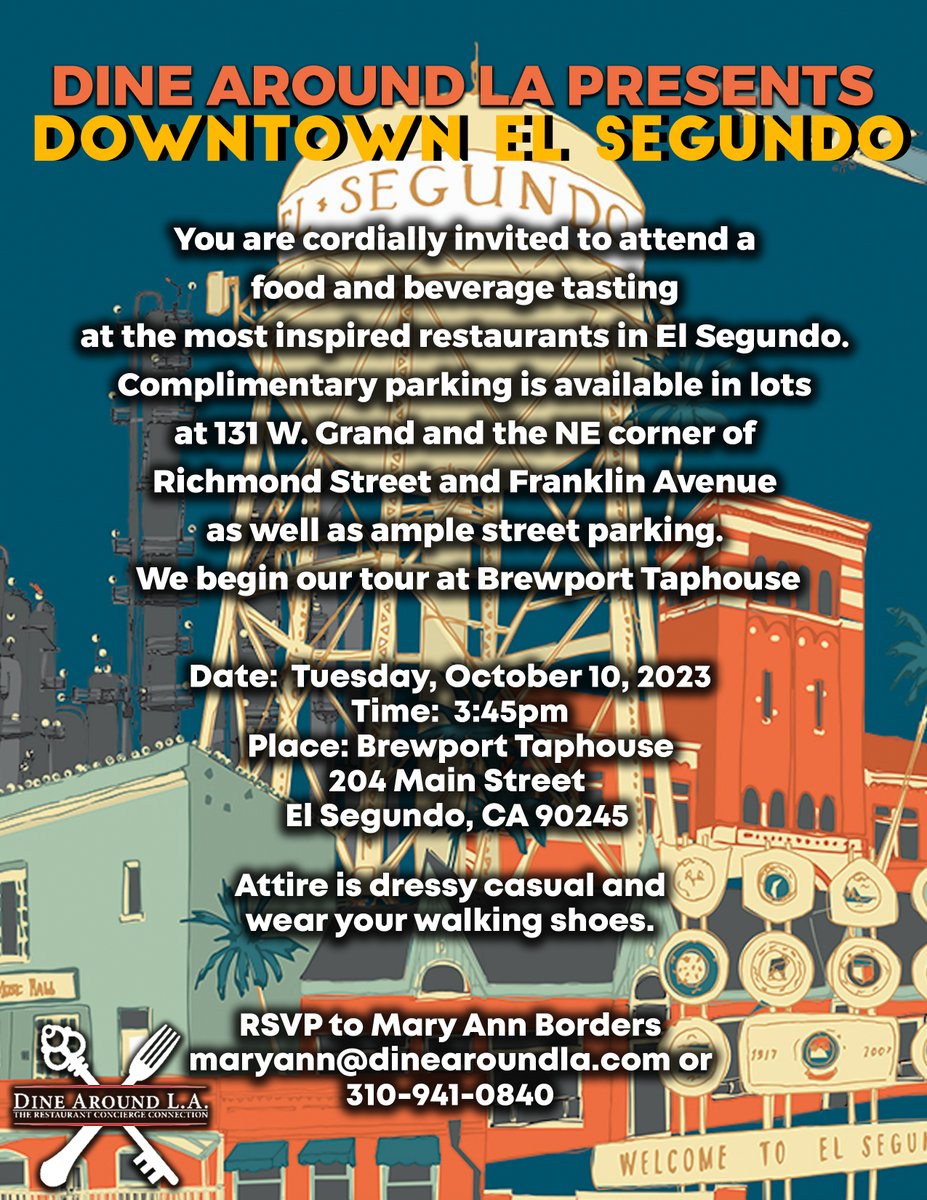 DineAroundLA's tweet photo. Calling All Concierges! https://t.co/zcQgzZwJLp