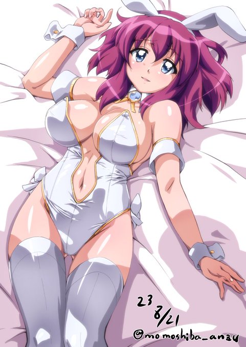 バニーの日なのでバニーアンリエッタ女王さまを描きました 