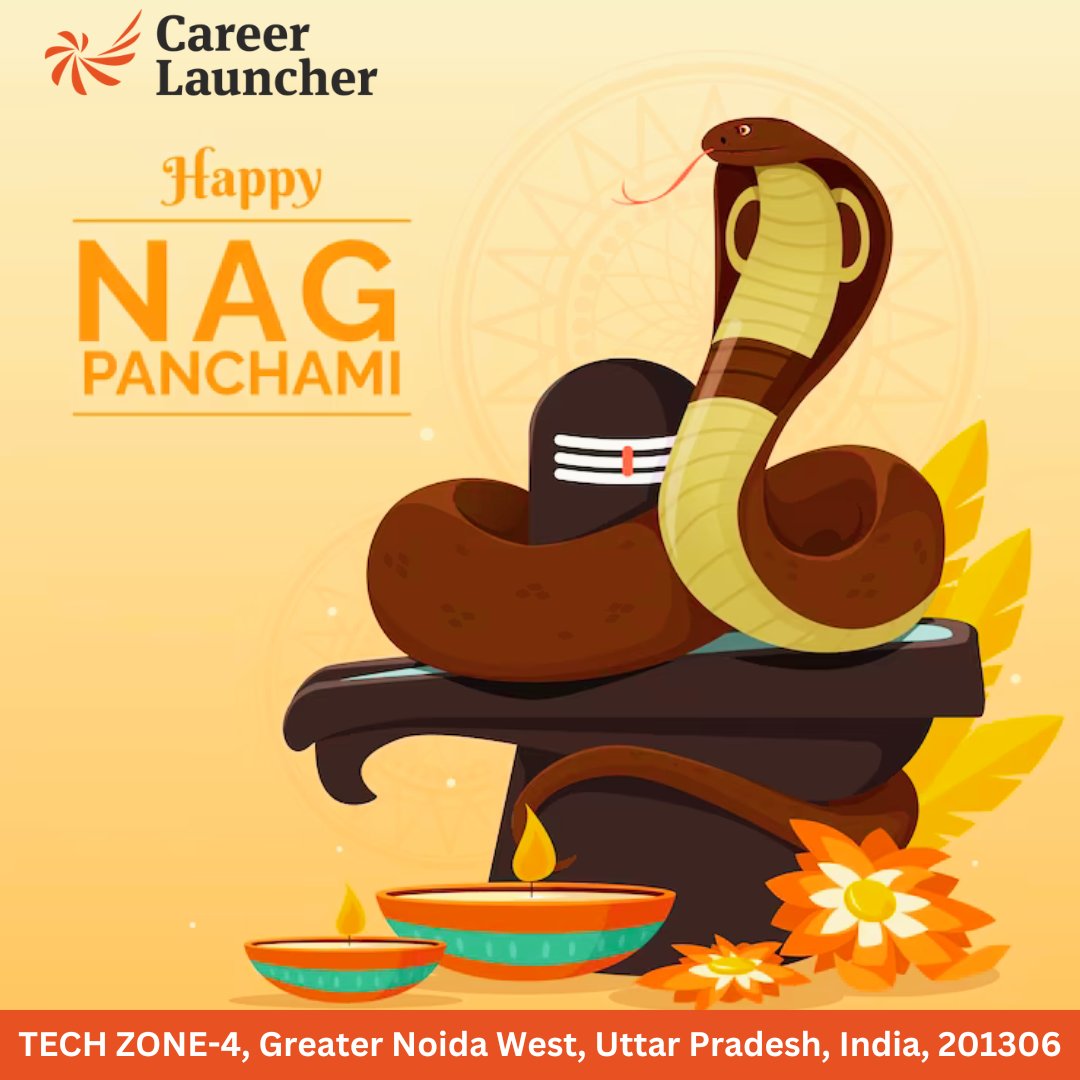 May the blessings of Lord Bholenath continue happiness, prosperity and good fortune in everyone's life, this is my prayer.

#NagPanchami2023 #Nagpanchami #नाग_पंचमी  #careerlauncher #noidaextension #greaternoida #coachinginstitute #coachingingurgaon #10thclass #11thclass