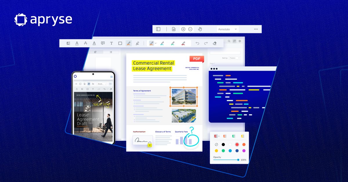 aprysesolutions's tweet image. #WebViewer can be embedded in web applications to provide capabilities, and our latest blog uncovers:

💡 WebViewer Functionality
💡 WebViewer Integrations and Interactions with Other Systems
💡 Customizing your WebViewer
💡 Where you can embed WebViewer

ow.ly/V3sj50PzVMk