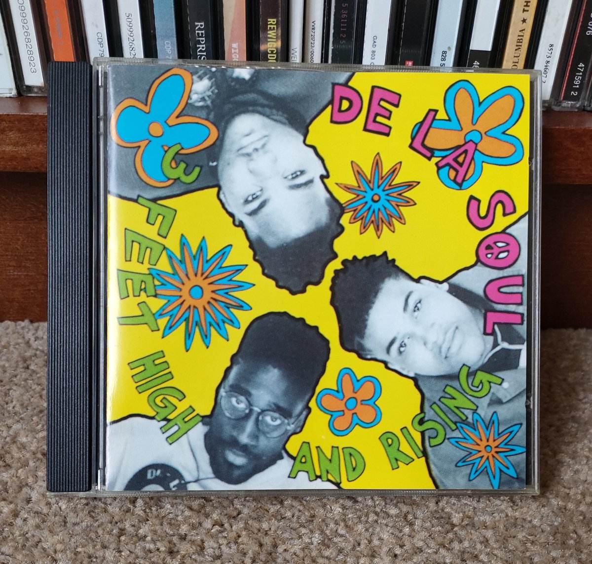 #5albumsSF3
#NowPlaying

De La Soul - 3 Feet High and Rising

No doubt this will be in my 5. Pure joy vibes. ❤️❤️❤️