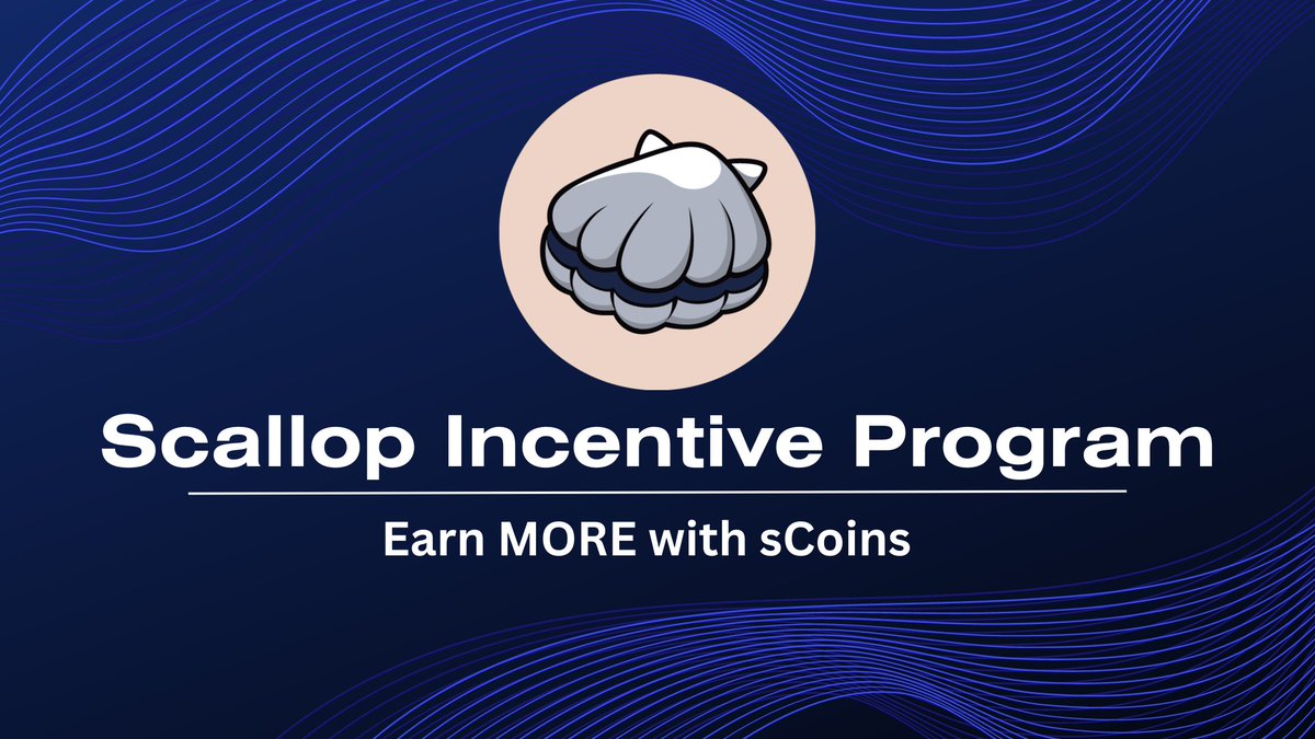 💦YIELD INCENTIVE PROGRAM💦

Juicy rewards up for grabs👀

Introducing Scallop's Yield Incentive Program, where Scallopers are able to EARN MORE from their deposits!

💧Boosted APR Rates💧
SUI: 63.23%
USDC: 52.6%

Find out more👇🧵