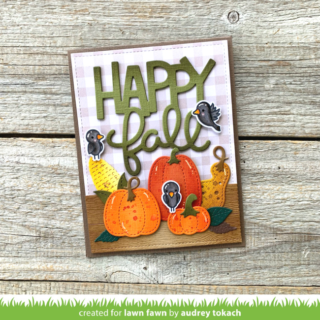 Introducing Stitched Pumpkins, Stitched Gourds and a Harvest Crate! So many possibilities for Autumn crafting and our Design Team shares beautiful ideas today at the blog!

blog.lawnfawn.com/2023/08/lawn-f…