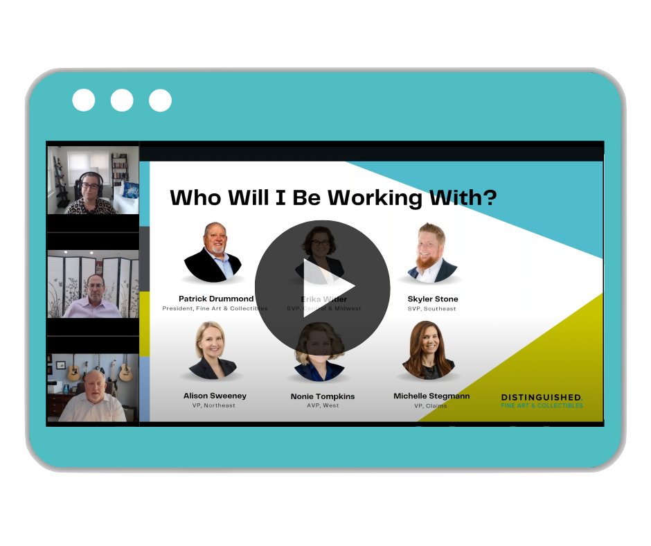 DistinguishedPG's tweet image. Missed our recent webinar on marketing and selling Fine Art &amp;amp; Collectibles insurance 🎨? Watch the video here:
 hubs.li/Q01-XHLL0

#artinsurance #collectiblesinsurance #insurance