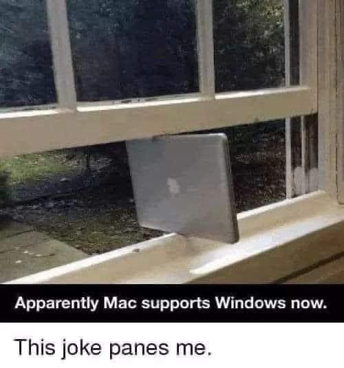 Wessel71's tweet photo. Pretty much all a Mac is good for anyway in my opinion. And now a few "Macnatics" are going to be a bit upset... https://t.co/Jx7cpN09P6
