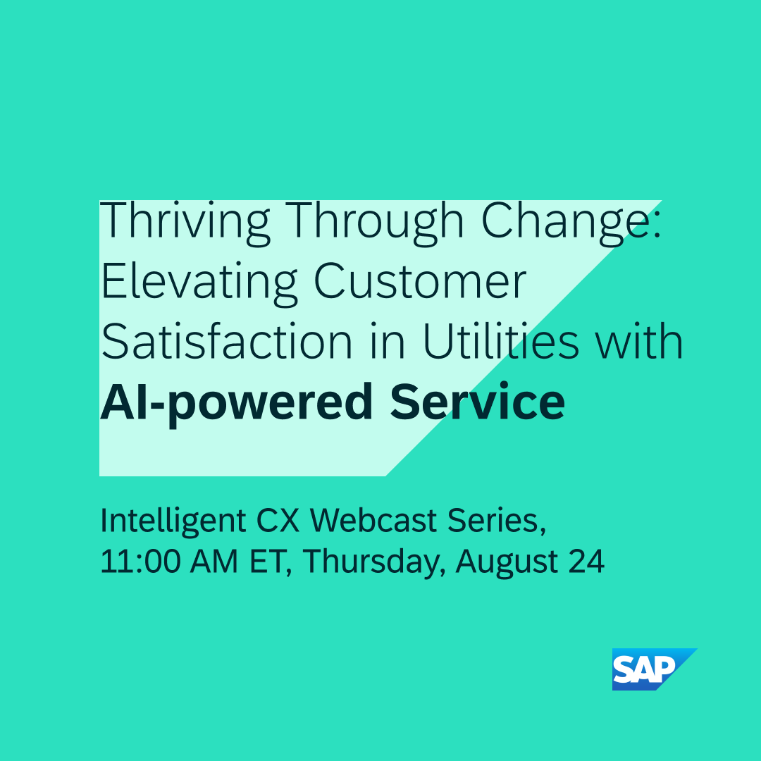 Icmora's tweet photo. Join us for 'Thriving Through Change: Elevating Customer Satisfaction in Utilities with AI-powered Service' in this expert webcast.
Watch the whole series! Sign up today ☞ https://t.co/snEnLzSGPA https://t.co/Ydmw5l3sA6
