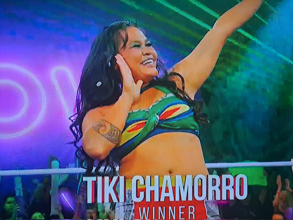 @Tiki_Chamorro_ Killing it on @wowsuperheroes picking up the win.