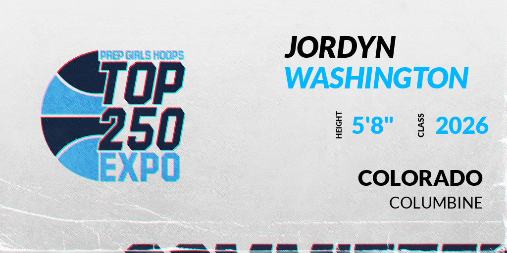Prep Girls Hoops Colorado (@pghcolorado) on Twitter photo Welcome Class of 2026 Jordyn Washington (<a href="/JordynWash1/">Jordyn Washington</a>) of Columbine HS to the <a href="/PGHColorado/">Prep Girls Hoops Colorado</a> Colorado Top 250 Expo @ Goldcrown Fieldhouse.
🔥🏀 #PGHTop250ExpoCO 🏀🔥
Register NOW! 👇
prepgirlshoops.com/top-250-expos/ Welcome Class of 2026 Jordyn Washington (<a href="/JordynWash1/">Jordyn Washington</a>) of Columbine HS to the <a href="/PGHColorado/">Prep Girls Hoops Colorado</a> Colorado Top 250 Expo @ Goldcrown Fieldhouse.
🔥🏀 #PGHTop250ExpoCO 🏀🔥
Register NOW! 👇
prepgirlshoops.com/top-250-expos/