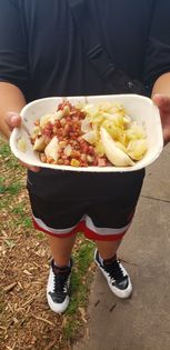 Join us at the Winona Peach Festival this
Friday August 25th to Sunday August 27th 2023
for Our Perogies with Onions, Bacon, and Sour Cream or Peaches and Ice Cream, cradled in a French Crepe topped with Whipped Cream! #Winonapeachfestival #RotaryHSC