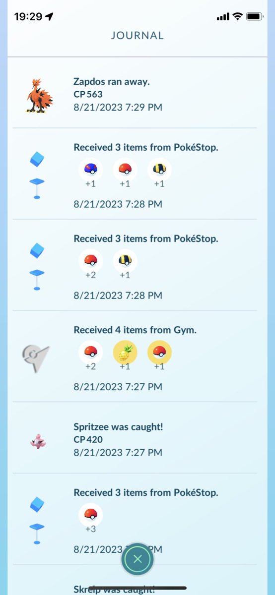 RedMystic81's tweet photo. 3 galar birds on my adventure incense today and even caught 1 without a masterball. 😮
My friends told me to buy a lottery ticket😅 https://t.co/xSRqYdoUIW